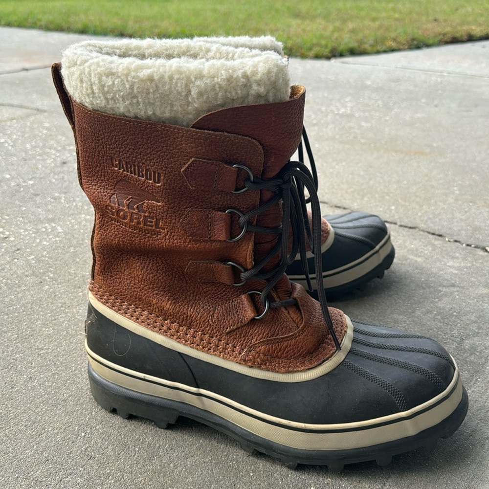 Caribou Sorel waterproof men’s boot